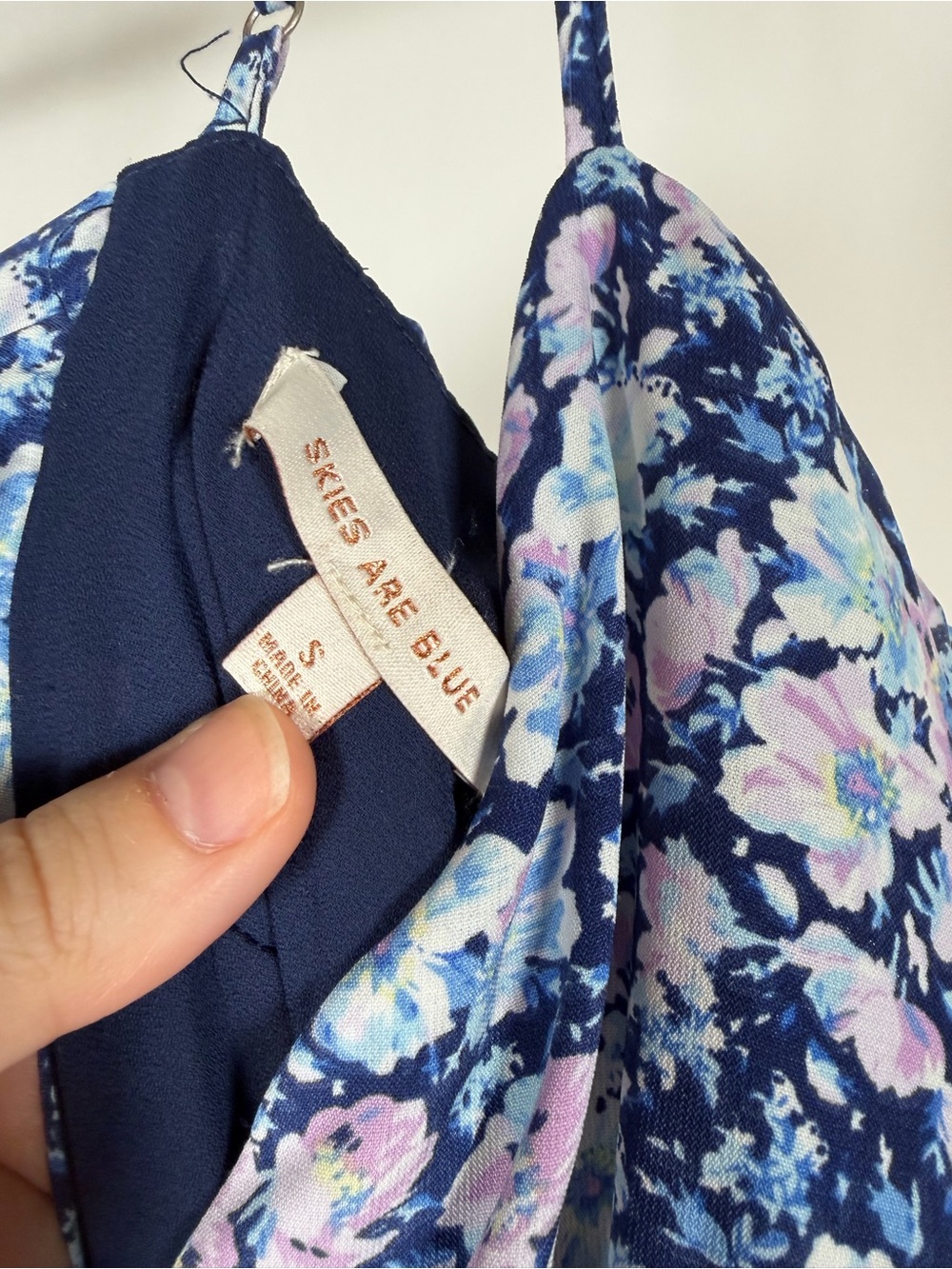 Wedding Guest, Graduation Dress Blue and Pink Babydoll Floral Maxi Dress - Picture 4 of 9